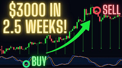 $3000 Profits in 2.5 Weeks? Simple Beginner Trading Strategy for Forex, Crypto, Stocks
