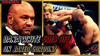 Dana White SLANDERS Jared Gordon for not disclosing CONCUSSION