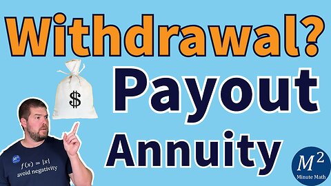 Solving for the Withdrawal Amount in a Payout Annuity Problem - Real World Example #annuities
