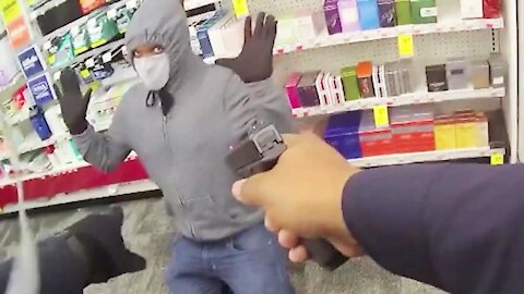 Body Cam: Officers Respond to an Armed Robbery In Progress. Baltimore County Police. Dec. 4-2020