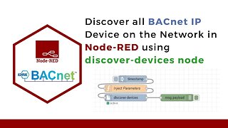 How to Discover BACnet IP Device Across Network in Node-RED using discover-devices node | IIoT |