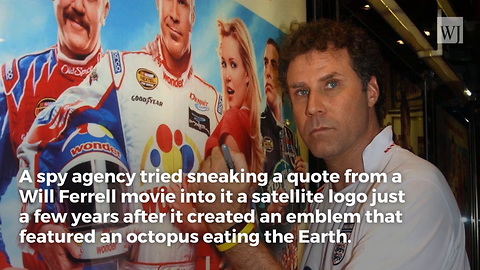 US Intelligence Agency Tried to Sneak a Will Ferrell Quote onto a Mission Logo