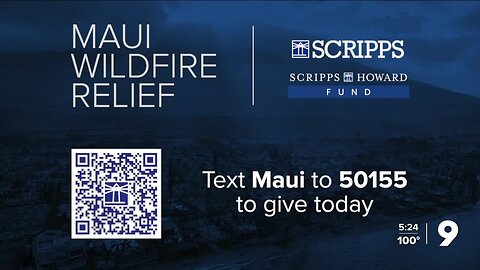 Scripps Howard Fund donates to Maui Wildfire Relief