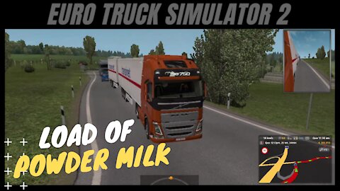 🚚 [2021] LOAD OF POWDER MILK - Euro Truck Simulator 2 (# 20)