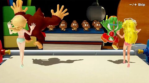 MarioParty Superstars - Beach Minigames - Rosalina Yoshi Donkey Kong Peach