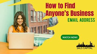 How to Find Anyone’s Business Email Address