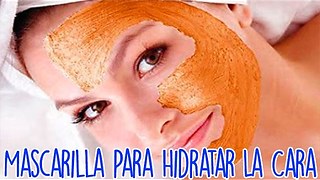 Mascarilla Para Hidratar La Cara