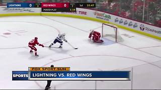 Nikita Kucherov scores twice, Tampa Bay Lightning beat Detroit Red Wings 3-2