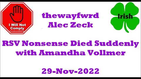 RSV Nonsense Died Suddenly Alec Zack Amandha Vollmer 29-Nov-2022
