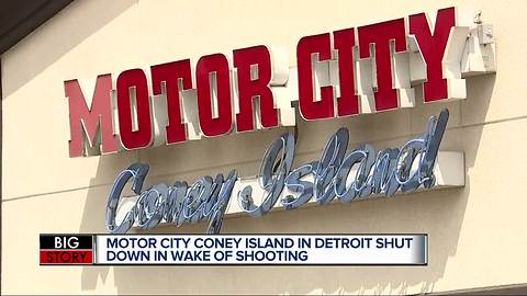 Motor City Coney Island in Detroit shut down in wake of Sunday shooting