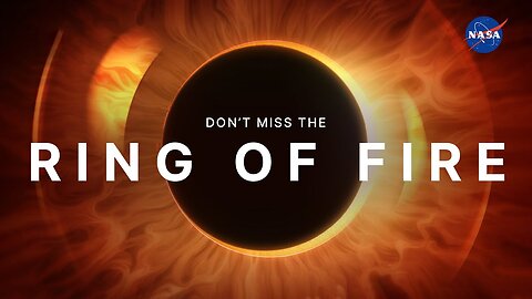 Watch " the ring of fire" solar eclipse ( NASA broadcast trailor)
