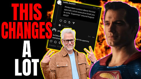 GUNN HIRED TO WRITE CAVILL SUPERMAN MOVIE!? | This is Wild