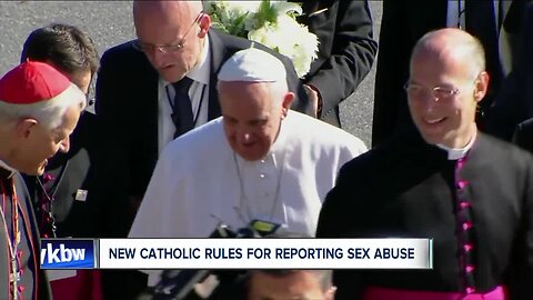 New Catholic rules for reporting sex abuse