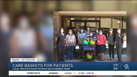Tucson medical practice gives patients testing for COVID-19 care baskets