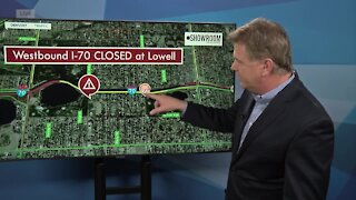 Westbound lanes of I-70 closed between Lowell, Sheridan for fatal crash