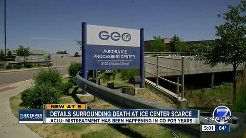 ACLU claims secrecy shrouds Colorado ICE cases amid Iranian detainee's death