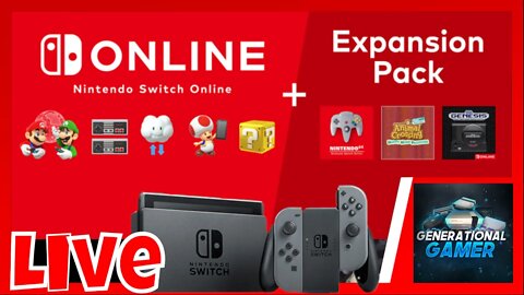 Nintendo Switch Online + Expansion Pack #N64 & #SegaGenesis (Hype?)