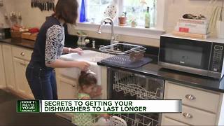 Secrets to get your dishwasher to last longer