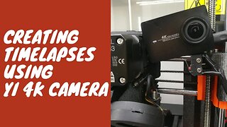 Creating timelapses using Yi 4k Camera