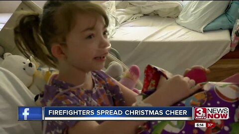 Firefighters Spread Christmas Cheer