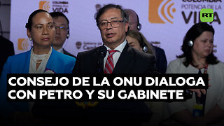 El Consejo de Seguridad de la ONU se reúne con Gustavo Petro y su gabinete