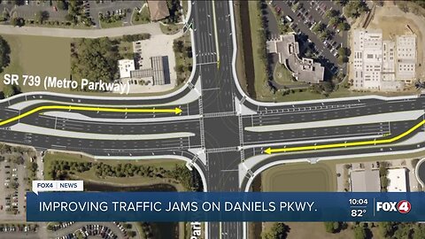 Proposed redesign on Daniels and Metro