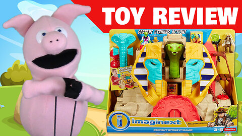Imaginext Serpent Strike Pyramid Review - Toy Review & Imaginative Playtime!