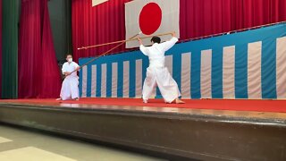 Hozoin Ryu at Atsuta Jingu Embutaikai October 15, 2022