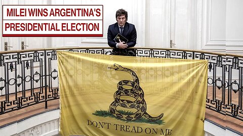Javier Milei WINS the Presidential Election in Argentina! 👏🥳🙌🥳🙏🥳👍