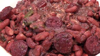 Cajun Red Beans, Rice, & Sausage