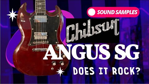 Chibson Angus Young SG Guitar - Is it close to the Gibson Angus?