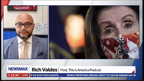 “More unmitigated misinformation from Dems” Valdes to Newsmax TV