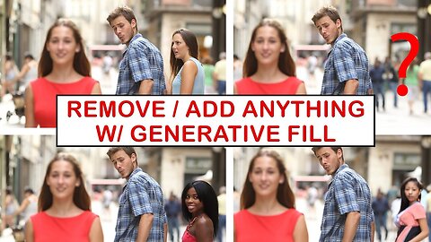 Photoshop Tutorial: How to Add and Remove Objects using Generative Fill