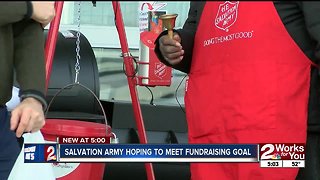 Salvation Army hoping to meet fundraising goal