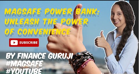 MagSafe Power Bank: Unleash the Power of Convenience by finance guruji #magsafe #youtube #money