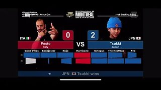 Bboy tsukki (japan) vs Pesto (Italy)
