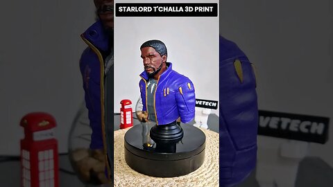 Starlord T'Challa 3D Print | Marvel What If #shorts #3dprinted #marvel marv