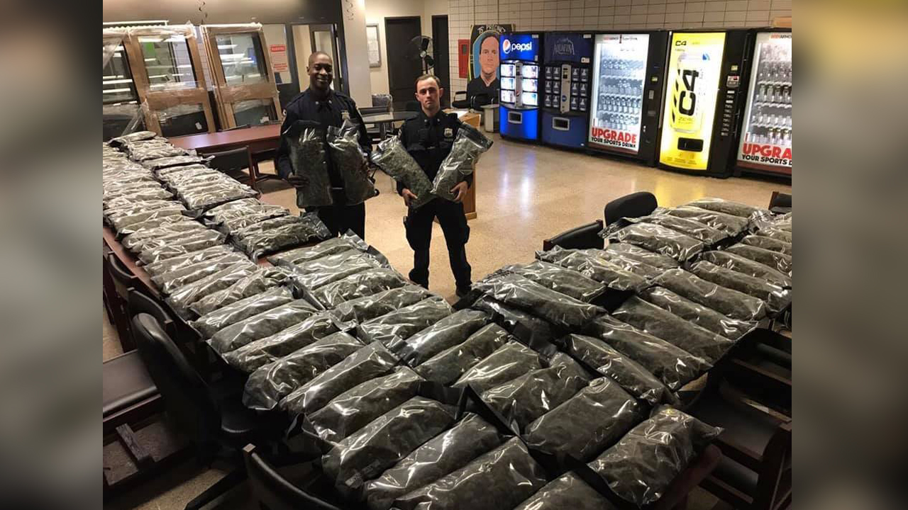 New York Police Department heralds seizure of 106 pounds of Vermont-grown 'marijuana'