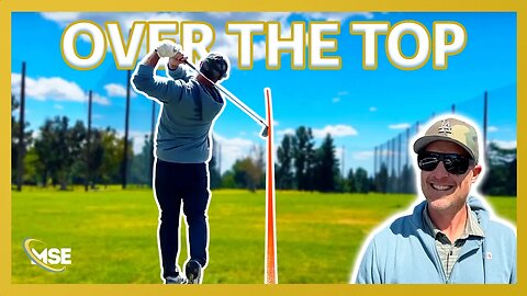 Golf Over The Top Swing - DON'T CHANGE!