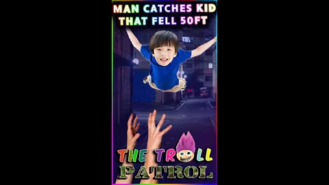 Kid Falls 50ft: Hero Onlooker Catches 7 Year Old Who Fell From Building In China #shorts