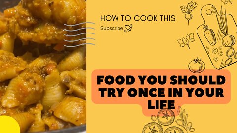 Food you should try once in your life| How to cook this | Amazing short cooking video #shorts