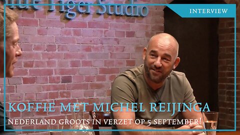 De beroemdste koffiedrinker van Nederland, Michel Reijinga, organiseert grootste demo tot nu toe