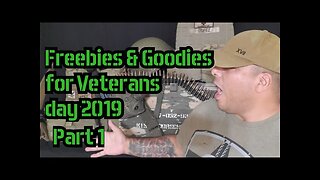 YouTube 2019. Freebies & Goodies for Veterans day 2019 Part 1