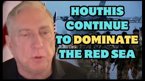 Douglas McGregor: Houthis continue to dominate the Red Sea with drones & missiles & US can't stop it