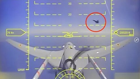 Bayraktar Drone Flies Through Russian Su-27 Jet Wash
