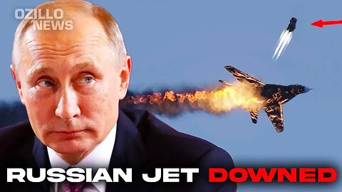 BIG EXPLOSION! A Russian Su-34 Jet was Shot Down in Voronezh Oblast, Russia!