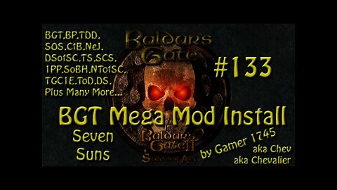 Let's Play Baldur's Gate Trilogy Mega Mod Part 133 - Seven Suns