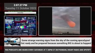 Some strange warning signs from the sky of the coming apocalypse!
