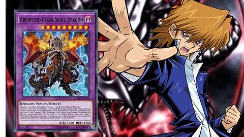 Yu-Gi-Oh! Duel Links - First Time! Joey Fusions Archfiend Black Skull Dragon!