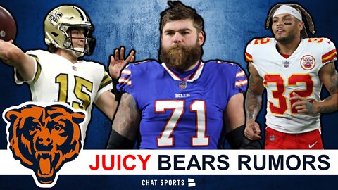 Latest Chicago Bears Free Agency Rumors: On Ryan Bates, Trevor Siemian, Tyrann Mathieu & Tavon Young